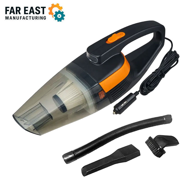 12V Dammsugare med LED-ljus