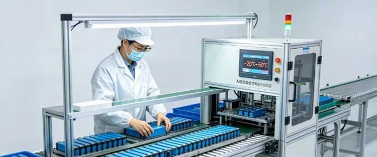  Grade-A lithium polymer cell temperature resistance sorting line, -20℃~50℃ performance test